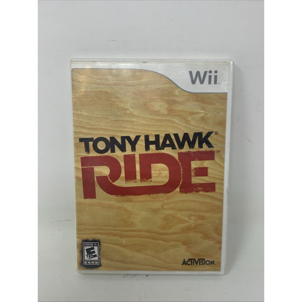 Tony Hawk: Ride (Nintendo Wii, 2009) Complete w/ Manual